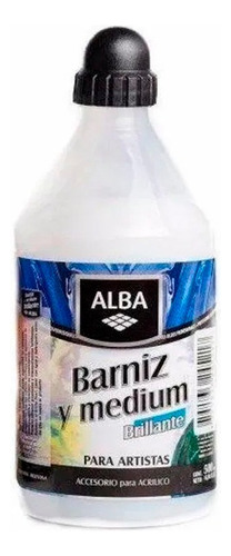 Barniz Y Medium Brillante Acrilico Alba 500ml