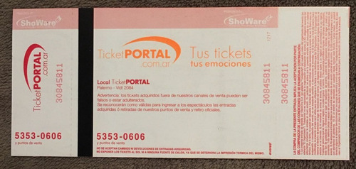 Ingresso André Rieu Argentina