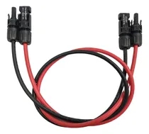 Comprar Extensão 14m Preto+14m Verm. Fotovoltaico 6mm + 2 Pares Mc4