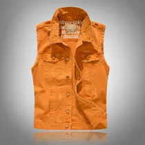 Comprar Chaleco Vaquero Para Hombre, Chaleco, Chaquetas, Vaqueros Co