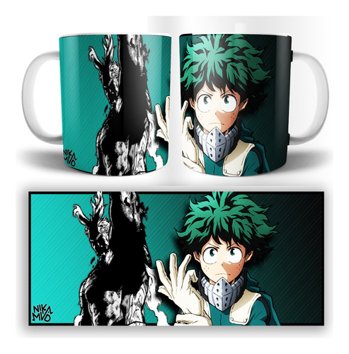 Taza Jarro Anime Manga Deku Allmight Boku No Hero - Nika.mvd