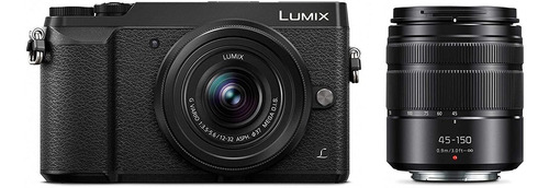 Panasonic Lumix Gx85 4k Cámara Digital, 12-32mm Y 45-150mm
