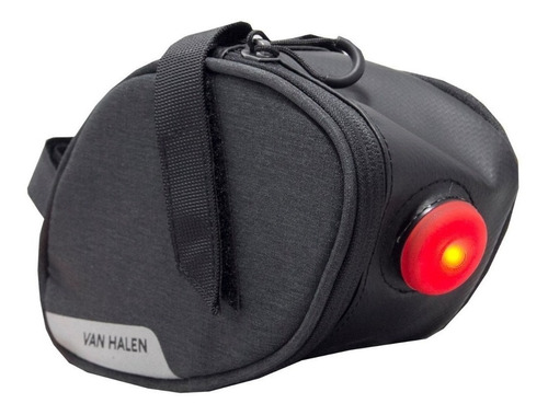 Bolso Bicicleta Bajo Asiento Trasero C/ Luz Led Impermeable 