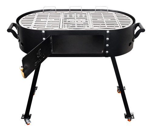 Fogonero Modelo F-90 Con Estaca Y Perchero - Grillcorp