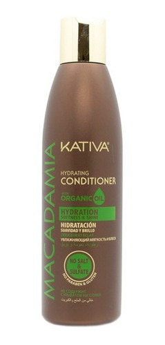 Kativa Macadamia Acondicionador Hidratante Pelo Seco X 250ml