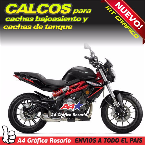 Calcos Benelli Tnt 300 Kit Deportivo - Envios A Todo El Pais