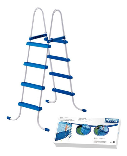 Escalera Para Pileta Intex 91cm De Alto