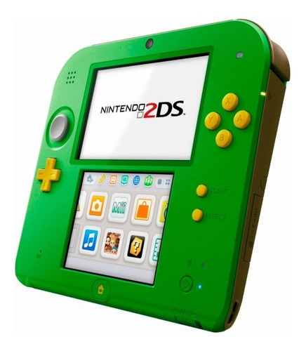 Nintendo 3DS 2DS Link Edition color verde y negro