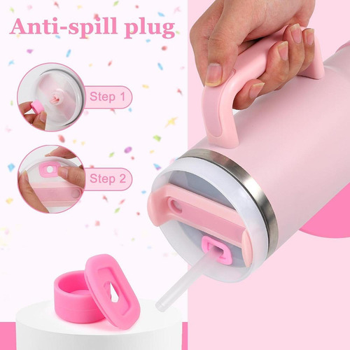 Pegatinas De La Taza De 15 Piezas Accesorios De Del Rosa
