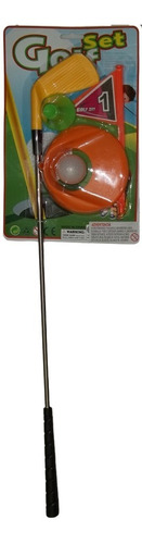 Set Kit Juego Golf Basico Individual Unisex Palo Pelota Base