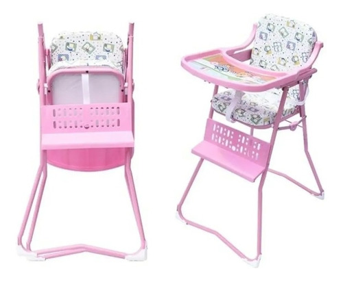 Silla Comedor Plegable Para Bebe Niña Y Niño