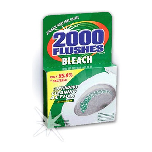 Limpiador De Inodoro Con Blanqueador 2002 Flushes 
