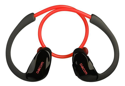 Audífonos Bluetooth Dacom Athlete Sport Running, Color Roj