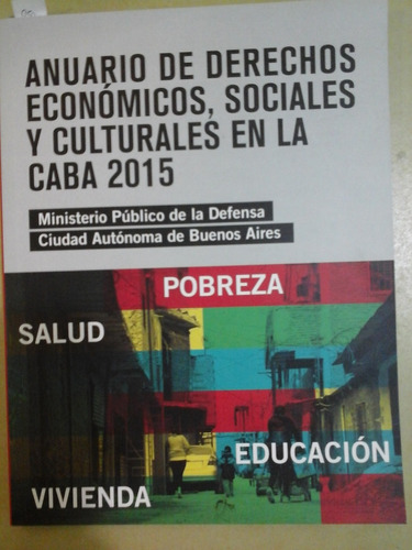 * Anuario De Derechos Economicos, Sociales Culturales- L025b