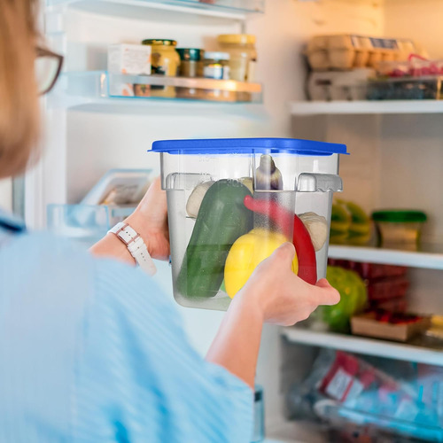 Juego De 8 Recipientes De Almacenamiento De Alimentos Para N