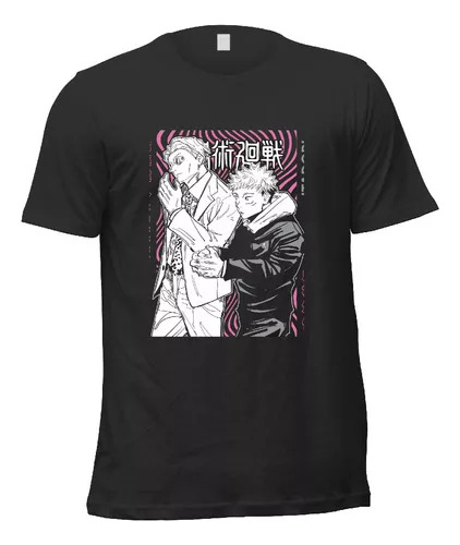 Remera Jujutsu Kento Nanami Y Yuji Itadori A2 Unisex