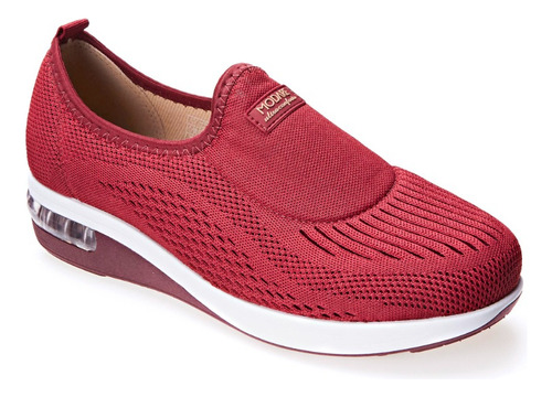 Tênis Feminino Knit Slip On Casual Modare