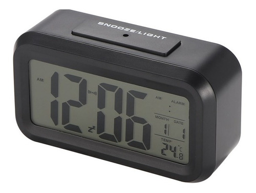 Reloj Digital Despertador, Alarma, Calendario Y Temperatura 