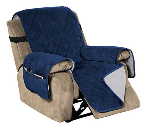 Recliner Covers Velvet Slip Resistant Recliner Sofa Sli...