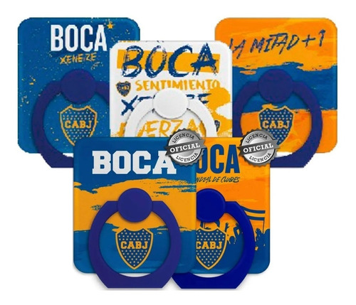 Imagen 1 de 3 de 20 Anillo Selfie Soporte Celular Tablet River Boca Futbol 