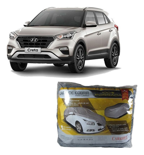 Capa Protetora Hyundai Creta Com Forro Total (g288)