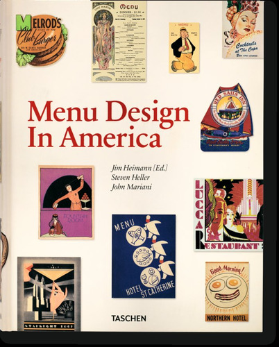 Libro Menu Design In America, 1850?1985 - Heimann,jim