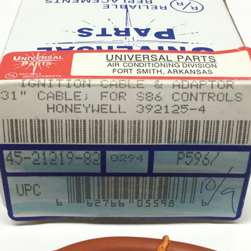Rheem Universal 45-21219-82 S86 Spark Plug Ignition Cabl Ssb