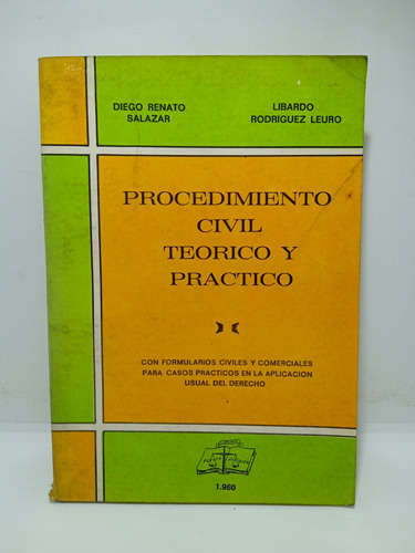 Procedimiento Civil Teórico Y Práctico - Diego Renato S. 