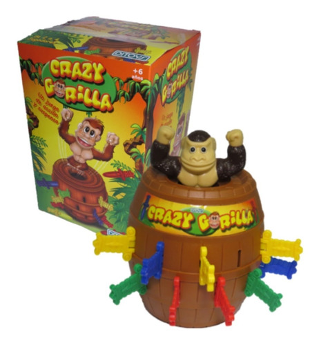 Crazy Gorilla Juego De Mesa Ditoys Accion Y Suspenso Juguete