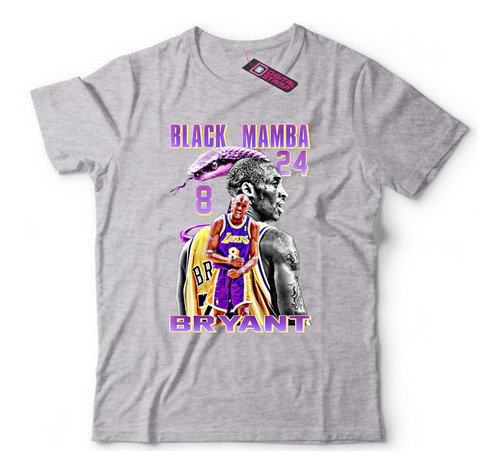 Remera Kobe Bryant Nba Lakers 8 24 Kb14 Dtg 