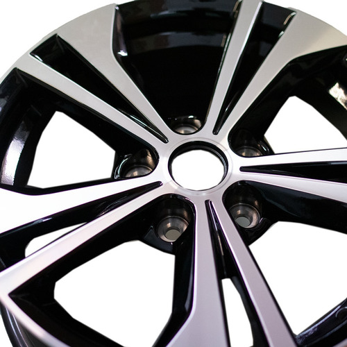 Rin Aluminio Nissan Sentra Color Negro-gris