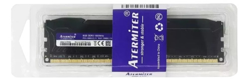Memória Atermiter Ddr3 8gb 1600mhz Preto Gamer