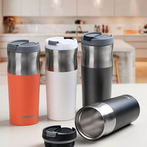Vaso Térmico Acero Inoxidable Waterdog Olivera 450cc