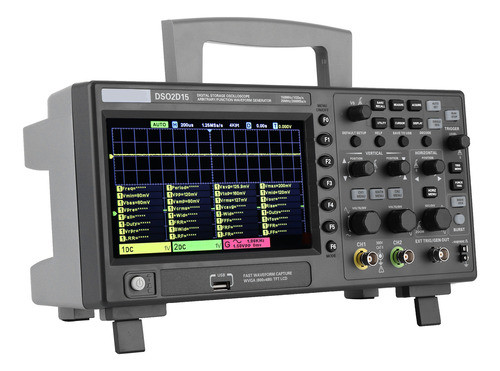 Osciloscopio De Almacenamiento Digital Ds02d15 150 Mhz, 8 M,