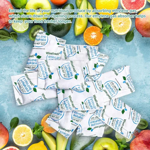 Wisefresh Paquetes De 30 Sobres Absorbente De Gas Etileno 5