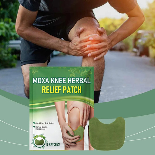 Parche Calmante A Base De Hierbas Para La Rodilla