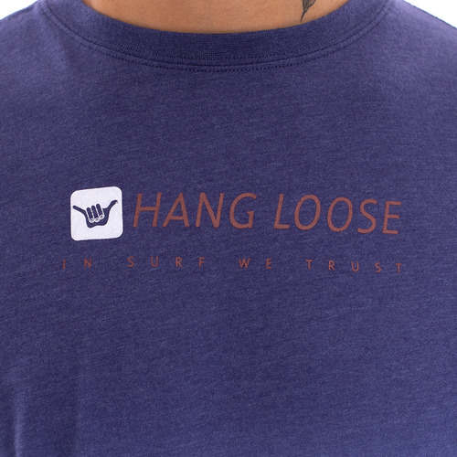 Imagen 4 de 7 de Polera Manga Corta Hombre Hang Loose Gradiente Morado