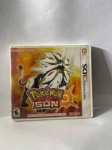 Pokemon Sun Nintendo 3ds