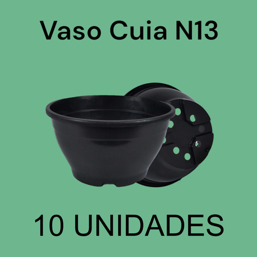 Vaso Cuia N13 12,5cm L X 6,9cm A 10 Unidades