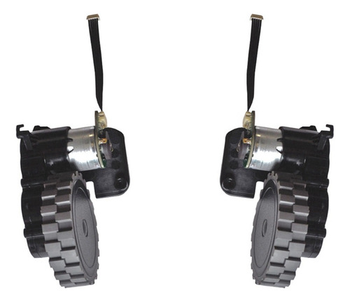 Conjunto De Ruedas Con Motor Para Robot Aspirador Abir X5 X6