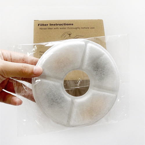 Imagen 10 de 10 de Pack 4 Filtro Bebedero Fuente Agua Eléctrica Gato Perro