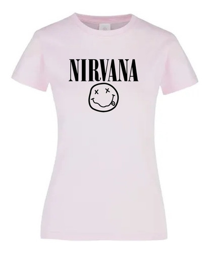 Playera Nirvana Concierto Rock Moda Dama Casual Oferta!!