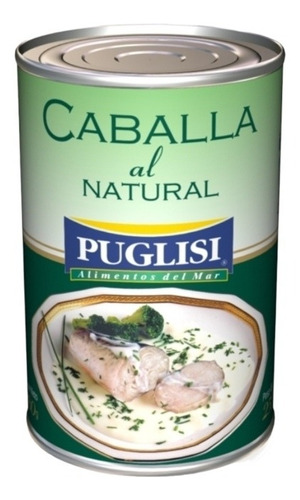 Caballa Puglusi Al Natural De 380grs Pack 3u