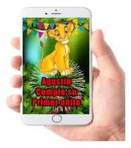 Comprar Video Invitacion Rey Leon Simba