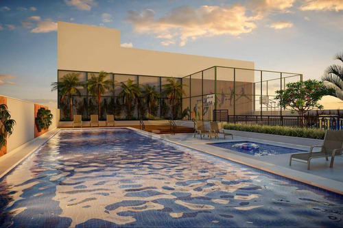 Imagem 12 de 30 de Apartamento Com 2 Dormitórios E 1 Vaga De 55 M² Ao Lado Estação Antonio João De Bareuri - Ap0128
