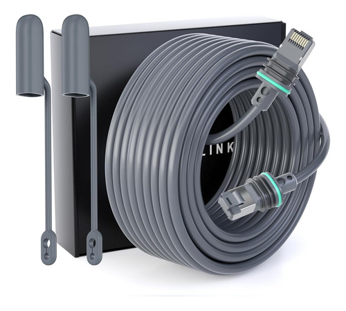 Cabo Extensor Starlink V3 15m Reforçado Uso Externo Ethernet