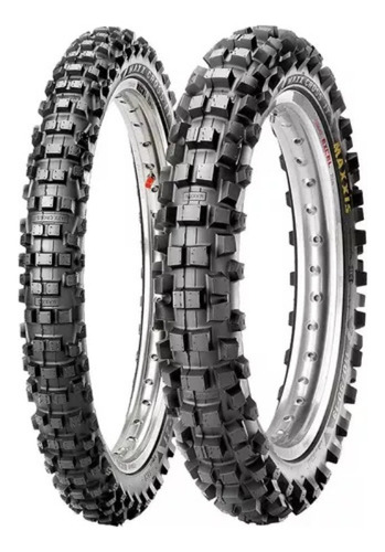 120/100-18 Y 80/100-21 Maxxis Desert (paquete 2 Llantas)