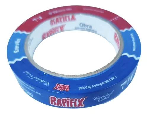 Cinta De Papel Enmascarar Azul 48mm X 40m Pintor- Rapifix Fs