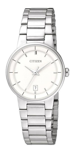 Reloj Citizen Quartz Dama Gris M&l Eu6010-53a - S022