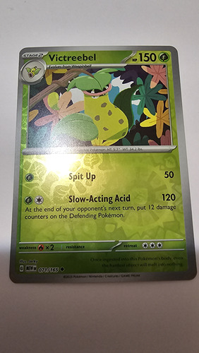 Pokemon Card Game Victreebel Reverse 151